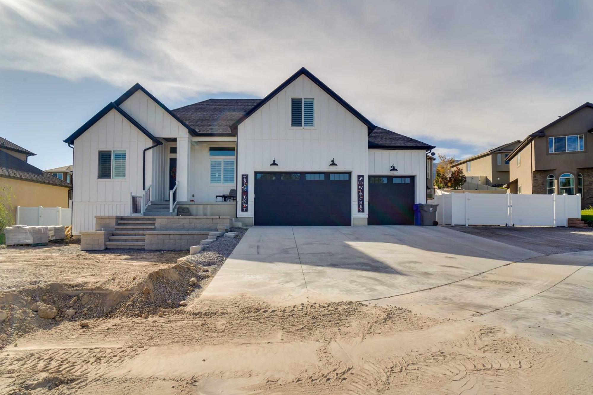 Contemporary Home With Grill Near Utah Lake! Saratoga Springs Exteriér fotografie